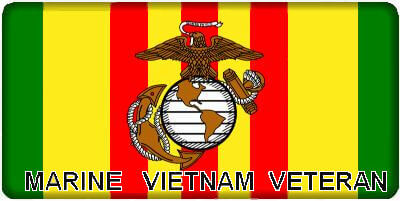 (image for) US Marine Vietnam Veteran sticker
